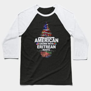 Christmas Tree  American Grown With Eritrean Roots - Gift for Eritrean From Eritrea Baseball T-Shirt